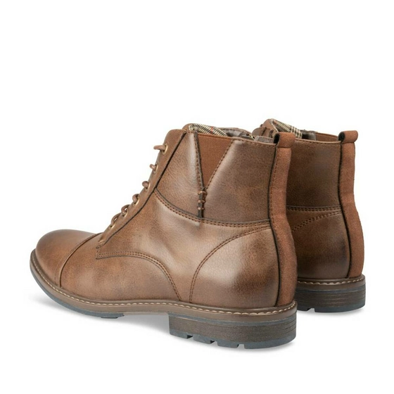 Bottines MARRON DENIM SIDE