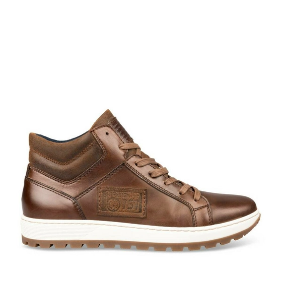 Sneakers BROWN DENIM SIDE LEATHER