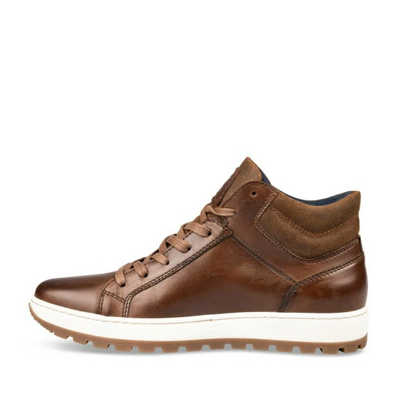 Sneakers BROWN DENIM SIDE LEATHER