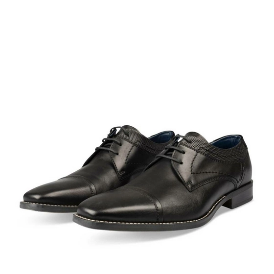 Derbies BLACK B-BLAKE LEATHER