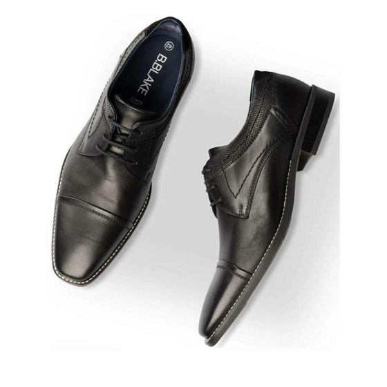 Derbies BLACK B-BLAKE LEATHER