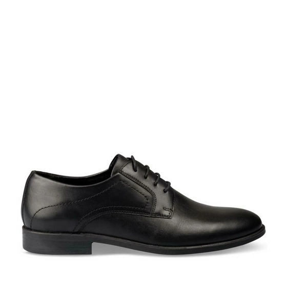 Derbies BLACK MEGIS CASUAL