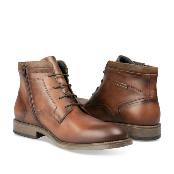 Ankle boots BROWN B-BLAKE LEATHER