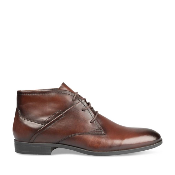 Bottines MARRON B-BLAKE CUIR