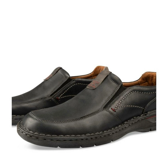 Moccasins BLACK NEOSOFT MEN LEATHER