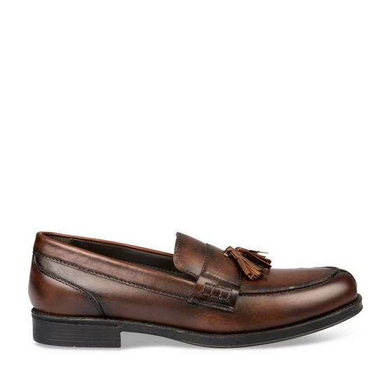 Moccasins BROWN NEOSOFT MEN LEATHER