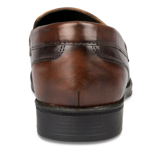 Moccasins BROWN NEOSOFT MEN LEATHER