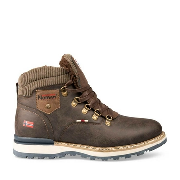 Bottines MARRON GEOGRAPHICAL NORWAY