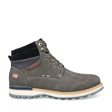 Bottines GRIS GEOGRAPHICAL NORWAY