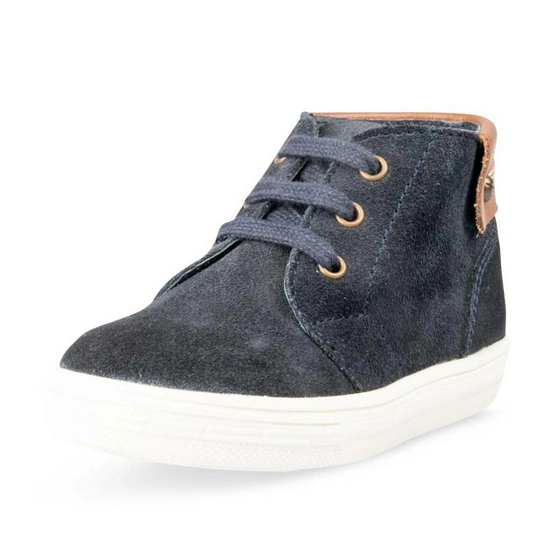 Ankle boots BLUE FREEMOUSS BOY LEATHER