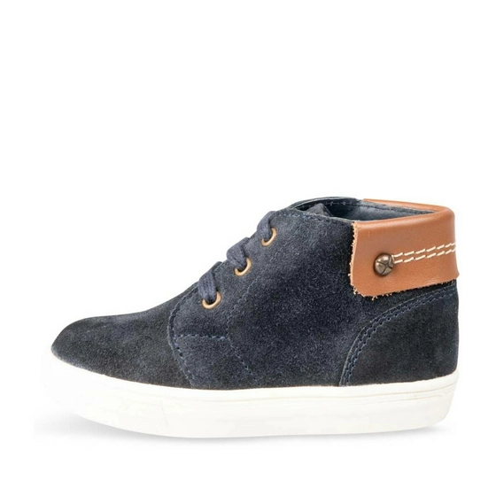 Ankle boots BLUE FREEMOUSS BOY LEATHER