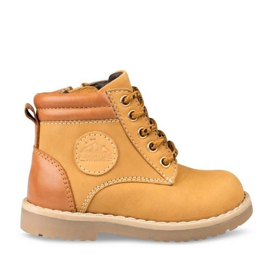 Bottines JAUNE FREEMOUSS BOY CUIR