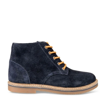 Ankle boots NAVY CHARLIE & FRIENDS LEATHER