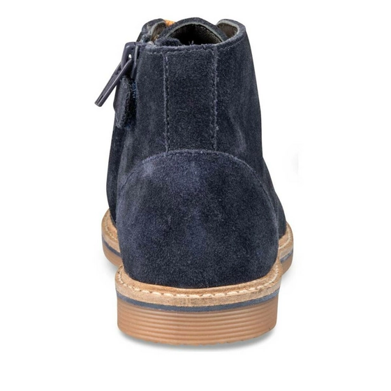 Ankle boots NAVY CHARLIE & FRIENDS LEATHER