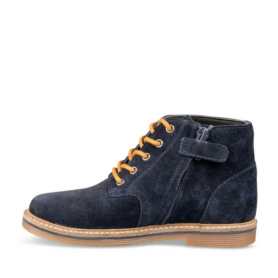 Ankle boots NAVY CHARLIE & FRIENDS LEATHER