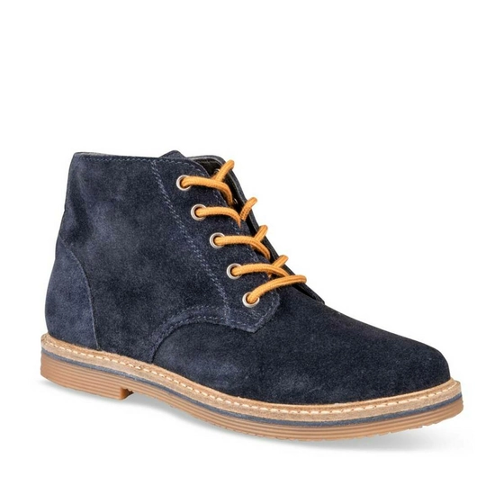 Ankle boots NAVY TAMS LEATHER