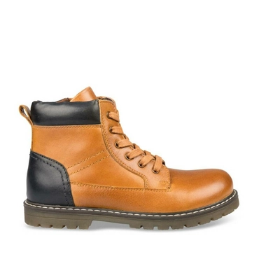 Bottines COGNAC TAMS CUIR