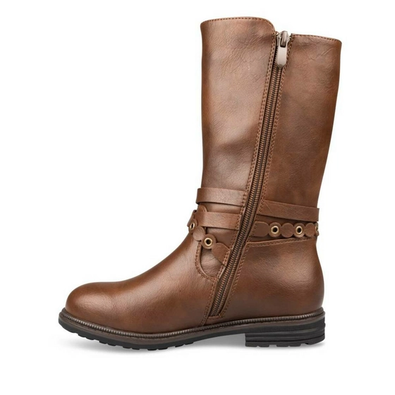 Bottes MARRON LOVELY SKULL