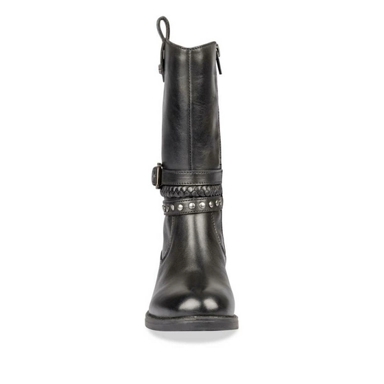 Boots BLACK NINI & GIRLS CUIR