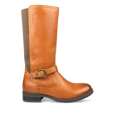 Boots COGNAC LOVELY SKULL CUIR