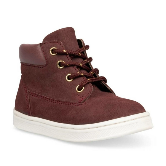 Ankle boots BURGUNDY FREEMOUSS GIRL CUIR