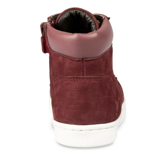 Ankle boots BURGUNDY NINI & GIRLS CUIR