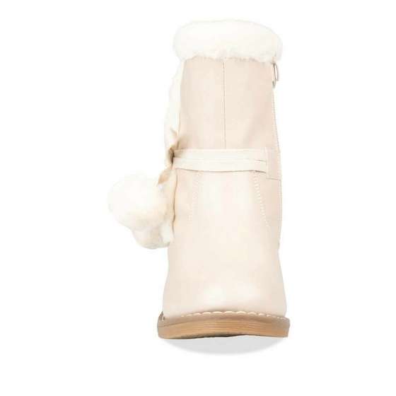 Ankle boots BEIGE LOVELY SKULL