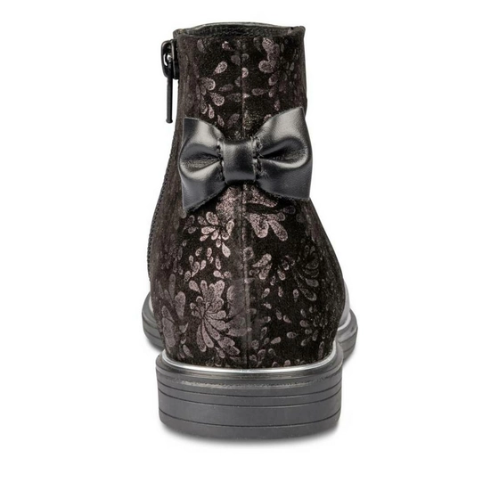 Bottines NOIR LOVELY SKULL CUIR