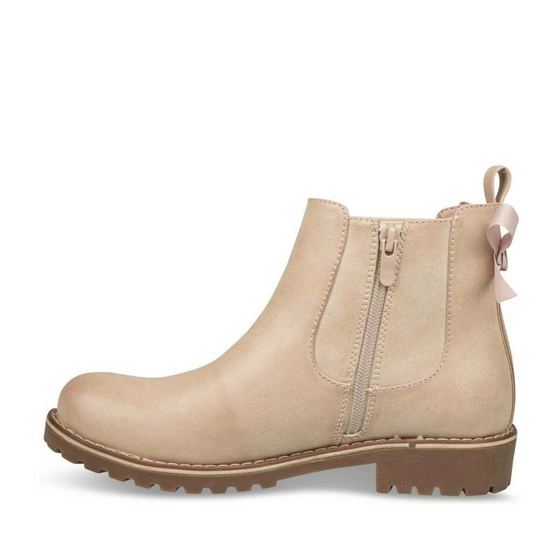 Ankle boots BEIGE LOVELY SKULL