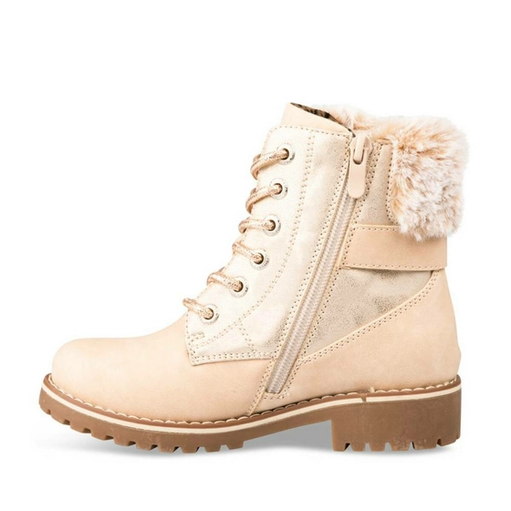 Ankle boots BEIGE LOVELY SKULL