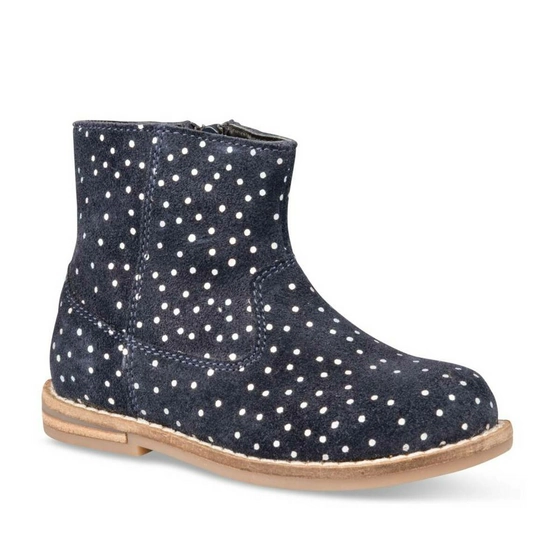 Ankle boots NAVY FREEMOUSS GIRL LEATHER