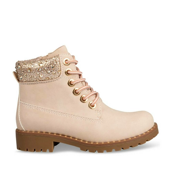 Ankle boots PINK LOVELY SKULL