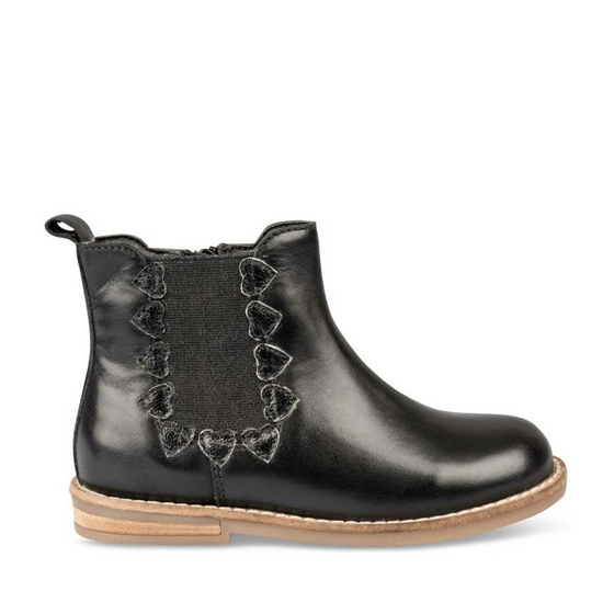 Bottines NOIR NINI & GIRLS CUIR