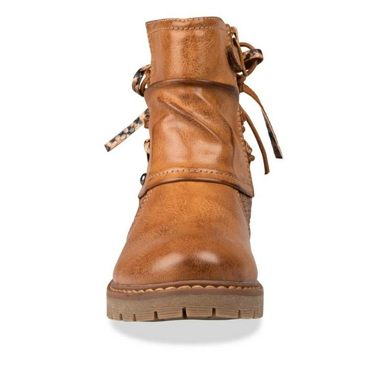 Bottines COGNAC LOVELY SKULL