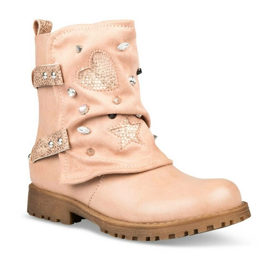 Ankle boots PINK LOVELY SKULL