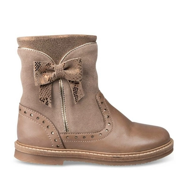 Bottines TAUPE NINI & GIRLS CUIR