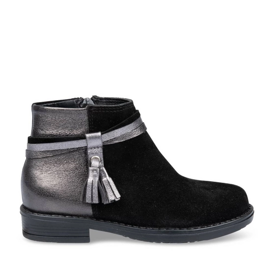 Ankle boots BLACK NINI & GIRLS CUIR