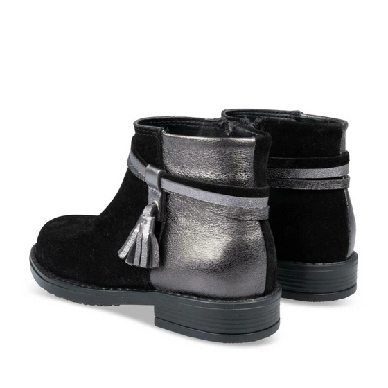 Ankle boots BLACK NINI & GIRLS CUIR