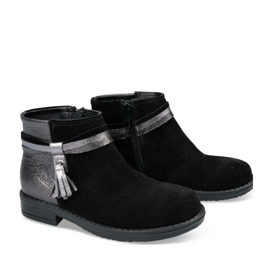 Ankle boots BLACK NINI & GIRLS CUIR