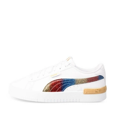 Baskets BLANC PUMA Jada Olympic JR