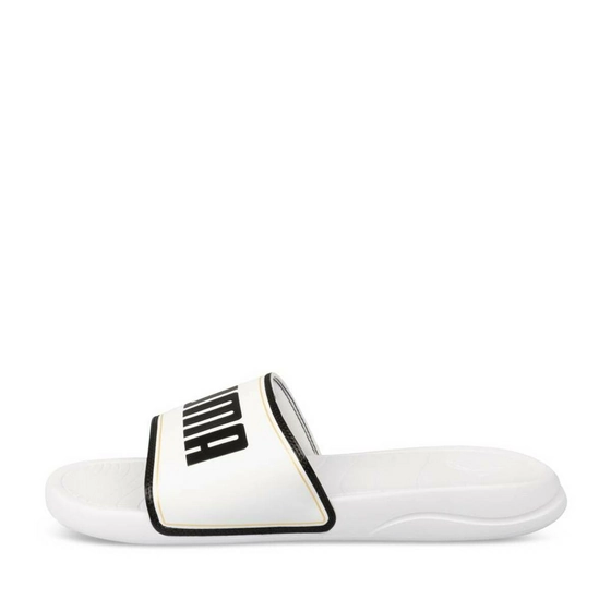 Slides WHITE PUMA Popcat