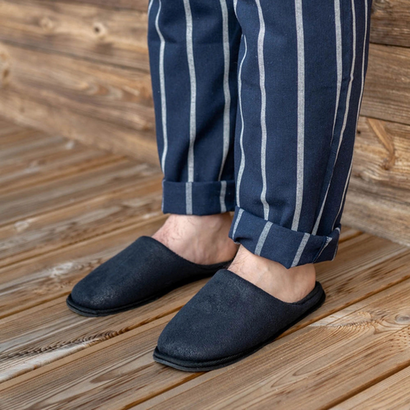 Chaussons MARINE DENIM SIDE