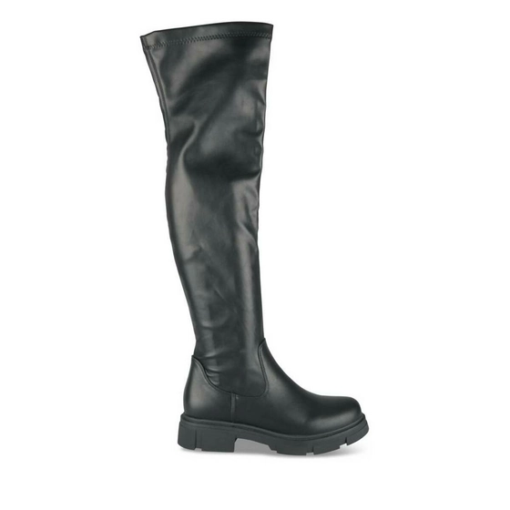 Thigh-High Boots BLACK PHILOV