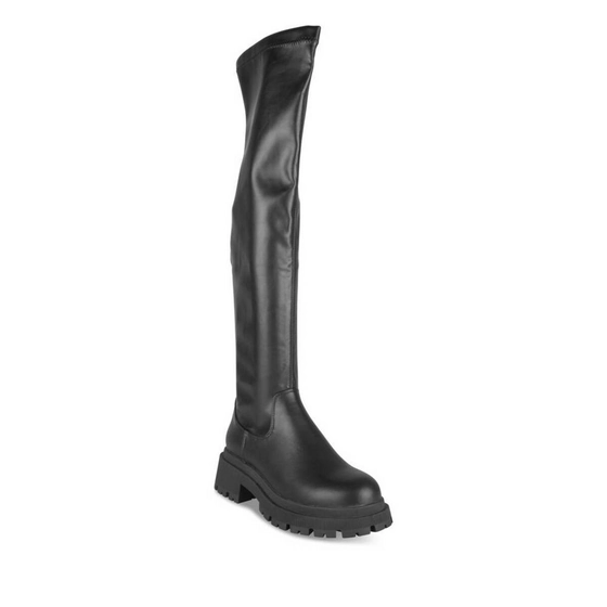 Thigh-High Boots BLACK MERRY SCOTT