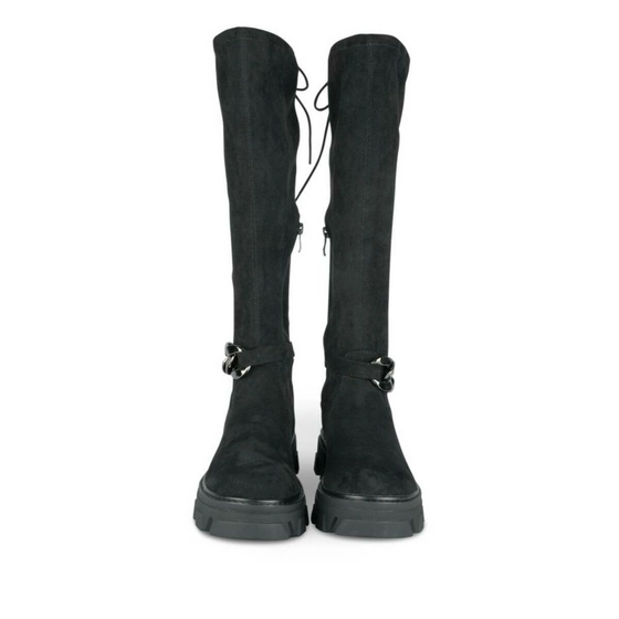 Thigh-High Boots BLACK MERRY SCOTT