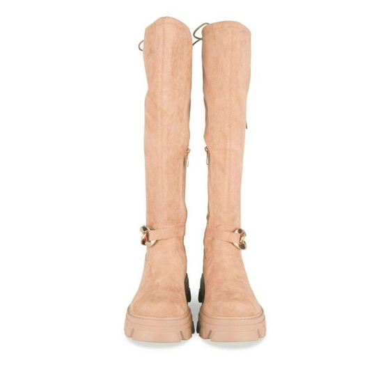 Thigh-High Boots COGNAC MERRY SCOTT