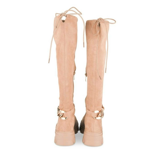 Thigh-High Boots COGNAC MERRY SCOTT