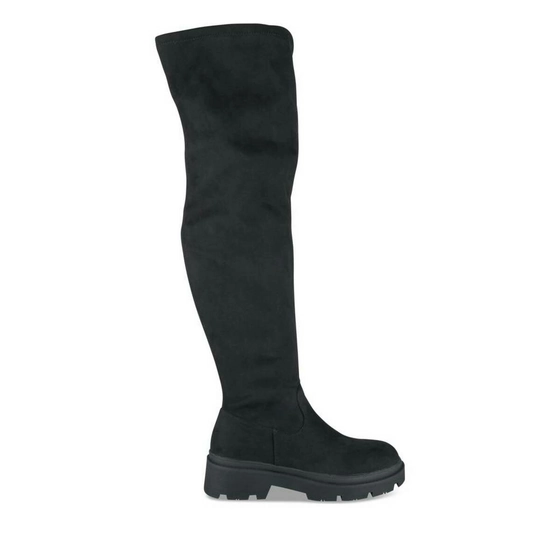 Thigh-High Boots BLACK MERRY SCOTT