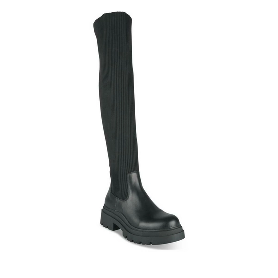 Thigh-High Boots BLACK MERRY SCOTT