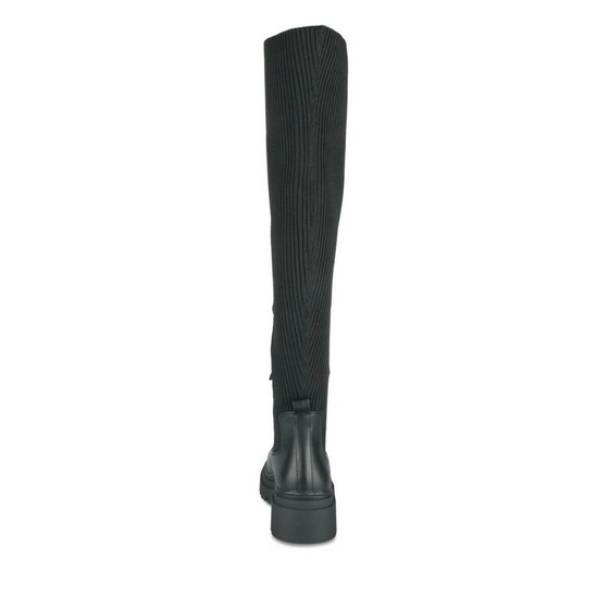 Thigh-High Boots BLACK MERRY SCOTT